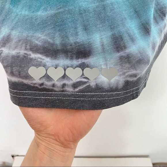 Handmade Fur Mama Tie Dye Tee Womens Small Medium Dog Mom Tshirt Reflective - Picture 9 of 15